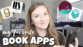 MY FAVORITE BOOK APPS 📚📱  track your reading book recommendations free audiobooks and more [upl. by Chemosh]