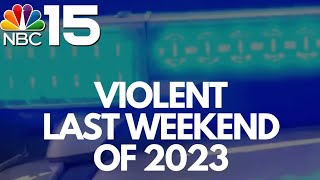 Violent last weekend of 2023 in Mobile County NBC 15 WPMI [upl. by Aicenek]