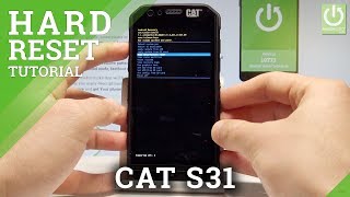 How to Hard Reset CAT S31  Bypass Screen Lock  Hardware Reset [upl. by Essirehs]