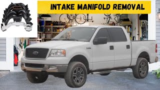 ford f150 46 an 54 intake manifold removal [upl. by Burra]