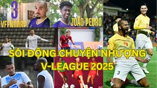 Sôi động chuyển nhượng vleague 2025 HAGL CLB TPHCM Hà Nội FC chiêu mộ ngoại binh chất lượng [upl. by Zorah]