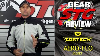 Cortech AeroFlo Jacket Review  Sportbike Track Gear [upl. by Collin47]