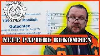 Simson Papiere  Legale 60kmh Papiere trotz KBA ABSAGE  Wie haben wir das GESCHAFFT [upl. by Enilraep]