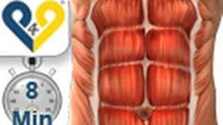 Abdominales en 8 minutos entrenamiento para hacer abdominales perfectos [upl. by Ailad]