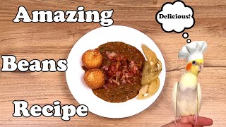 Try this distinct recipe of Mashed beans with bacon amp flavorful seasoning [upl. by Meunier]