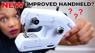 Is This New HANDHELD Sewing Machine Better [upl. by Tim]