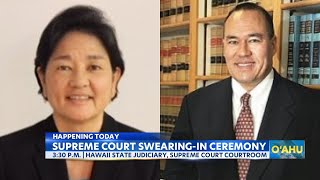 Two new Supreme Court Justices will be sworn in [upl. by Hcib]