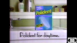 Polident Commercial  1996 [upl. by Affra]