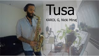 KAROL G Nicki Minaj  Tusa sax cover Graziatto [upl. by Ithsav]