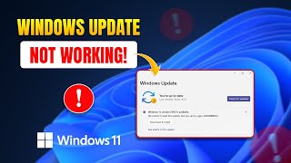 How to fix Windows Update Isnt Working on Windows 11 [upl. by Naval]