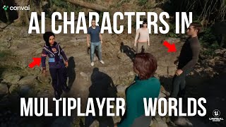 Bring AI Characters to Multiplayer Worlds  Convai Unreal Engine 5 Multiplayer Tutorial [upl. by Hanauq73]