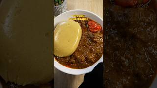 Recette de Foutou Sauce graine recette ideerepas foutou saucegraine ammey shortvideo [upl. by Sessilu]