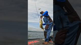 Tournament on Lake Eufaula Alabama  MLF Invitational Day 1 bassfishing lakeeufaula alabama [upl. by Ecertak830]