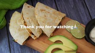 Easy and Quick Vegetarian Quesadilla Recipe  सब्जियों से भरा आसान केसडिलास रेसिपी [upl. by Graves631]