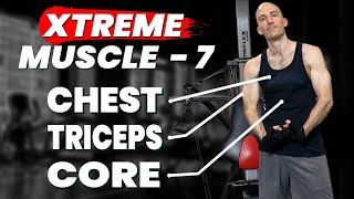 Bowflex XTREME Muscle 7 Chest Triceps amp Core Hypertrophy  Bowflex BowflexXCEED [upl. by Aretahs]