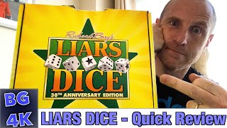 Liars Dice  Boardgames 4K Review  Still Worth It [upl. by Supen]