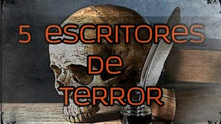 Los 5 escritores de terror más fantástico [upl. by Rica257]