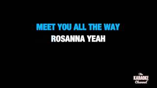 Rosanna in the Style of quotTotoquot karaoke video with lyrics with lead vocal [upl. by Juditha]