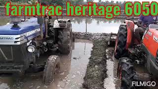 Farmtrac heritage 6050 amp kubota L4508 4×4 performance in Sri lanka [upl. by Ennaitsirhc49]