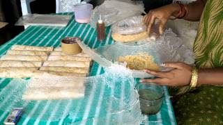 How To Make Putharekulu By Atreyapuram [upl. by Hortensia]