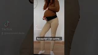 Accoucher cest comme💩🤭 doula grossesse accouchement [upl. by Atnek738]