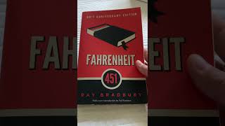 Book recommendation Fahrenheit 451 booktok booktube books bookrecommendations bookreview 451 [upl. by Denys906]