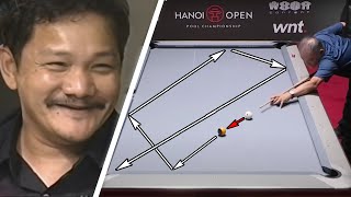 The Best Shots of Efren Reyes Efren Reyes Most Difficult Shots [upl. by Bibbye]