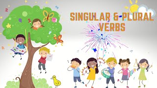 Singular vs Plural Verbs for Grade 1 Subject Verb Agreement SubjectVerb Concord English Grammar [upl. by Hewie268]