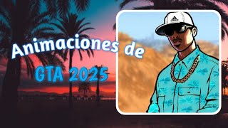 COMO DESCARGAR LAS ANIMACIONES DE GTA 2025gta sa androidcréditos a su creador [upl. by Kwon397]