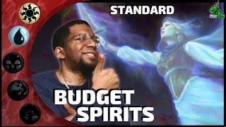 🔵⚪This BUDGET AZORIUS SPIRITS Standard Deck is Ladder Worthy Crimson Vow MTG Arena BO1 Ranked [upl. by Teerprug]