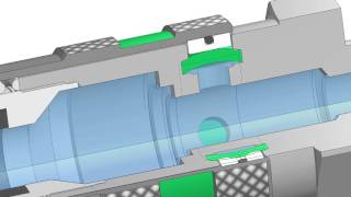 Rectus Quick coupling series 87KF how it works [upl. by Yssirk]