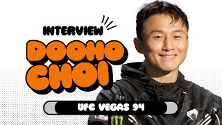 Dooho Choi explains emotional reaction to UFC Vegas 94 win [upl. by Atena]