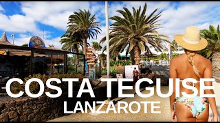 4K Virtual Tour of Costa Teguise Lanzarote what to see in one day [upl. by Dibrin307]