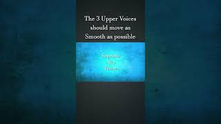 How the 3 Upper Voices should move in Voice Leading  The Soundtrack of History musictheory [upl. by Narton]