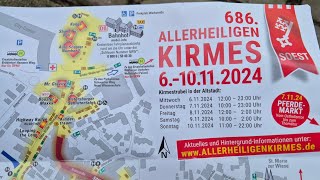 Aufbau Video  Allerheiligenkirmes Soest 2024 [upl. by Ela903]