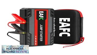 EAFC Car Jump Starter Power Bank Car Battery Starter 600A12V Auto Starting Review [upl. by Brawley965]