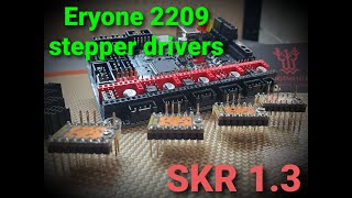 Eryone 2209 Stepper Drivers on SKR 13  UART  How to Setup Part 1 [upl. by Hall13]