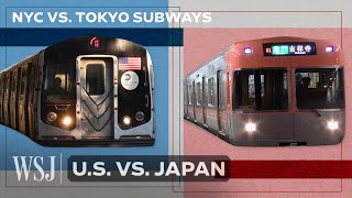 Why Tokyos Metro Is Profitable and New York City’s Isn’t  WSJ US vs Japan [upl. by Houghton]