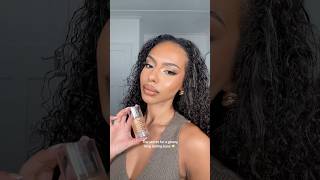 Glowy long lasting base using MilkMakeup Grip amp Glow Hydro Primer ✨ makeuptutorial makeuptips [upl. by Niamrahc]