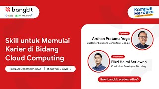 Skill untuk memulai karier di bidang Cloud Computing [upl. by Aysa]