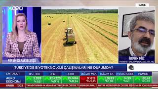 CANLI Tarımda Biyoteknolojinin Riskleri Var Mı  İbrahim Oğuz  AGRO Ekonomi [upl. by Ginnifer329]