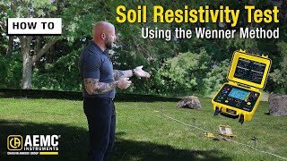 How to 🔌Wenner Soil Resistivity Test with AEMC Model 6472🔌 [upl. by Bar]