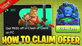 I Got FREE Scenery in Clash of Clans with Google Special Offer  Google Play Games Beta PC Coc [upl. by Mab]