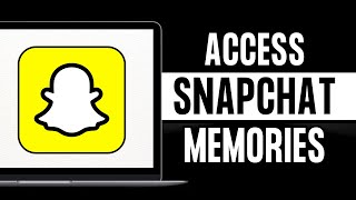 How To Access Memories on Snapchat Web [upl. by Ynes248]