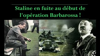 Staline en fuite au début de lopération Barbarossa [upl. by Ximenes]