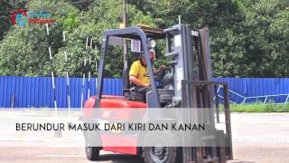 JPJ Belajar Memandu  Forklift  Forklift Driving Learning   Ujian Test Malaysia [upl. by Thurmond]