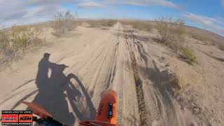 2022 Parker 250 Testing  Barstow CA  2021 KTM 450 Desert Riding [upl. by Arno]