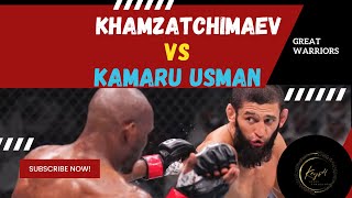 Full fight kamaru usman vs khamzat chimaev [upl. by Castillo]