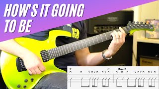 quotHows It Going To Bequot Third Eye Blind Guitar Lesson wTAB [upl. by Rosati]