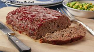 How to Make Easy Meatloaf [upl. by Jenda142]